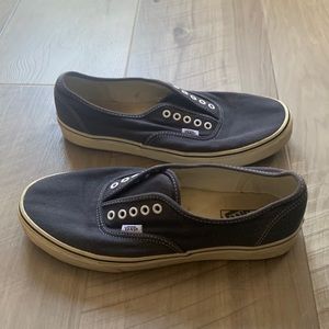 Vans Authentic Blue canvas shoes size 12.